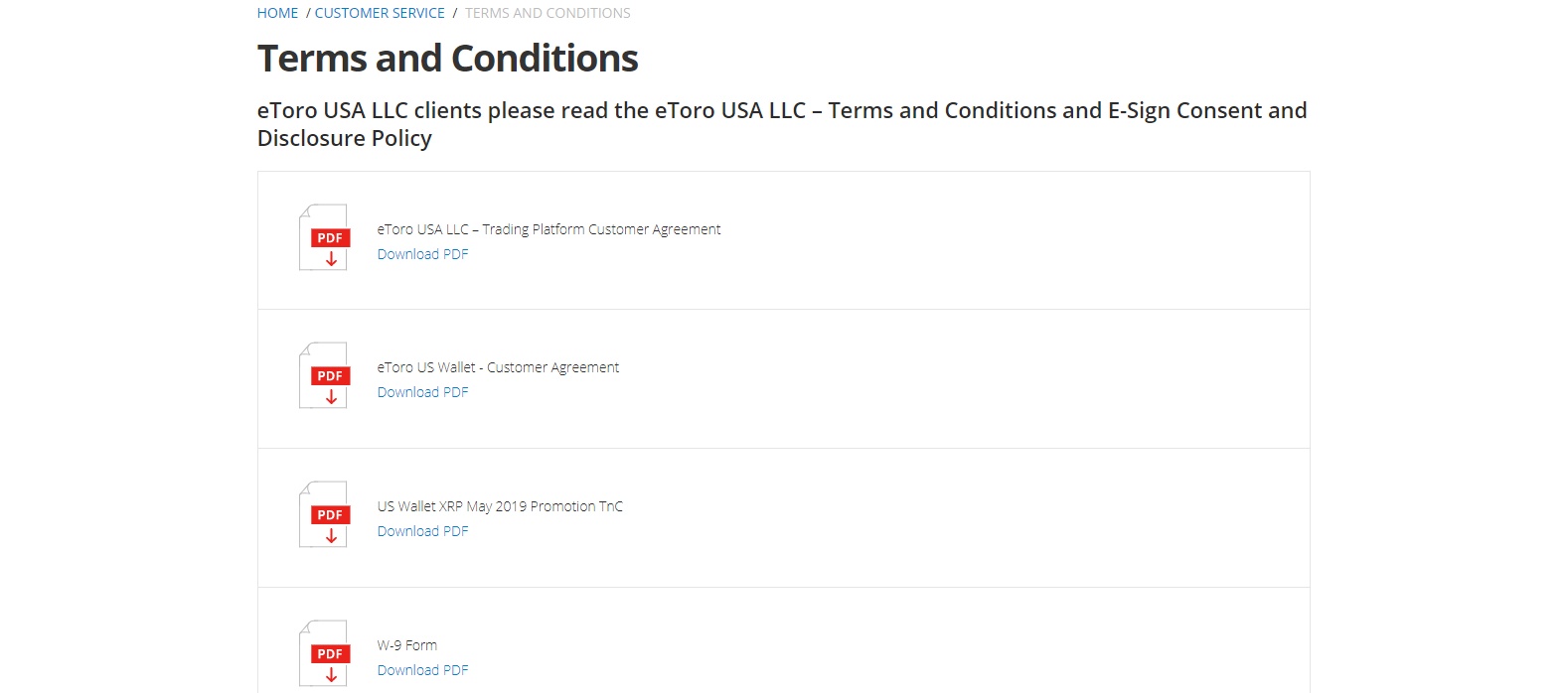 eToro USA Review terms and conditions eToro USA Review terms and conditions